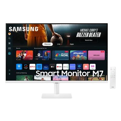 Samsung M70D computer monitor 81.3 cm (32") 3840 x 2160 pixels 4K Ultra HD LED White