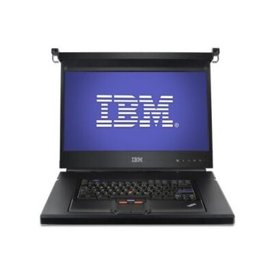 Lenovo 17238BX rack console 47 cm (18.5") 1600 x 1200 pixels Black 1U