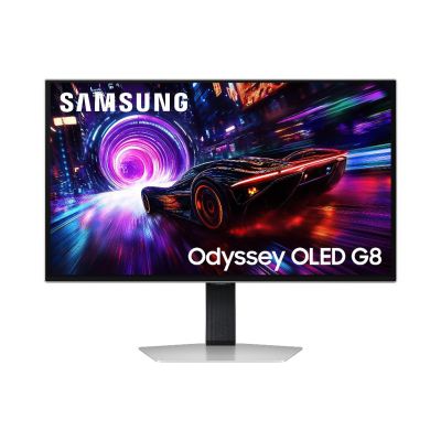 Samsung G81SF computer monitor 68.6 cm (27") 3840 x 2160 pixels 4K Ultra HD OLED Silver
