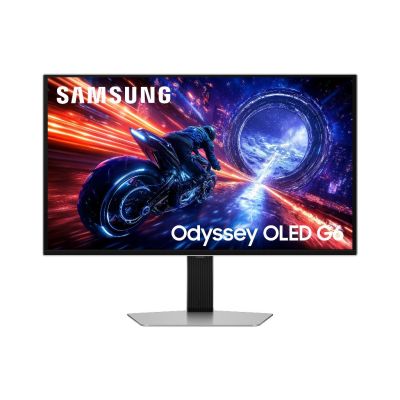 Samsung G60SF computer monitor 68.6 cm (27") 2560 x 1440 pixels Quad HD OLED Silver
