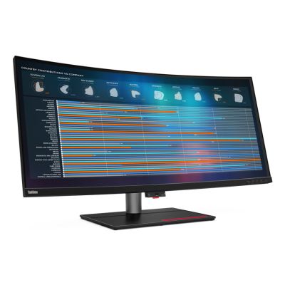 Lenovo ThinkVision P40w-20 computer monitor 100.8 cm (39.7") 5120 x 2160 pixels 5K Ultra HD LED Black