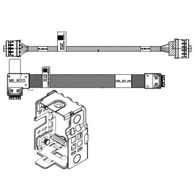 DELL 470-BCBS raid controller accessory Cable
