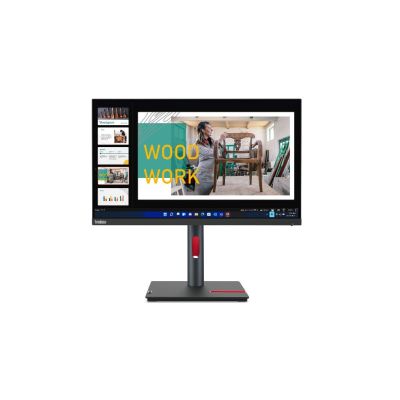 Lenovo ThinkVision P24q-30 LED display 60.5 cm (23.8") 2560 x 1440 pixels Quad HD Black
