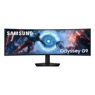 Samsung G91F computer monitor 124.5 cm (49") 5120 x 1440 pixels Dual QHD LCD Black