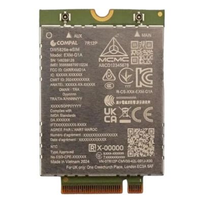 DELL DW5826E Internal WWAN 600 Mbit/s